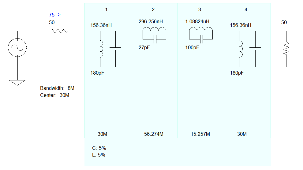 Filter schematic